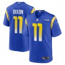 Men's Riley Dixon Royal Los Angeles Rams Game Player Jersey