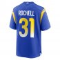 Men's Robert Rochell Royal Los Angeles Rams Game Player Jersey