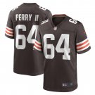 Men's Roderick Perry II Brown Cleveland Browns Game Player Jersey