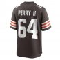 Men's Roderick Perry II Brown Cleveland Browns Game Player Jersey
