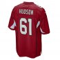Men's Rodney Hudson Cardinal Arizona Cardinals Game Jersey