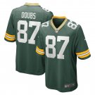 Men's Romeo Doubs Green Green Bay Packers Game Player Jersey