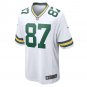 Men's Romeo Doubs White Green Bay Packers Game Player Jersey