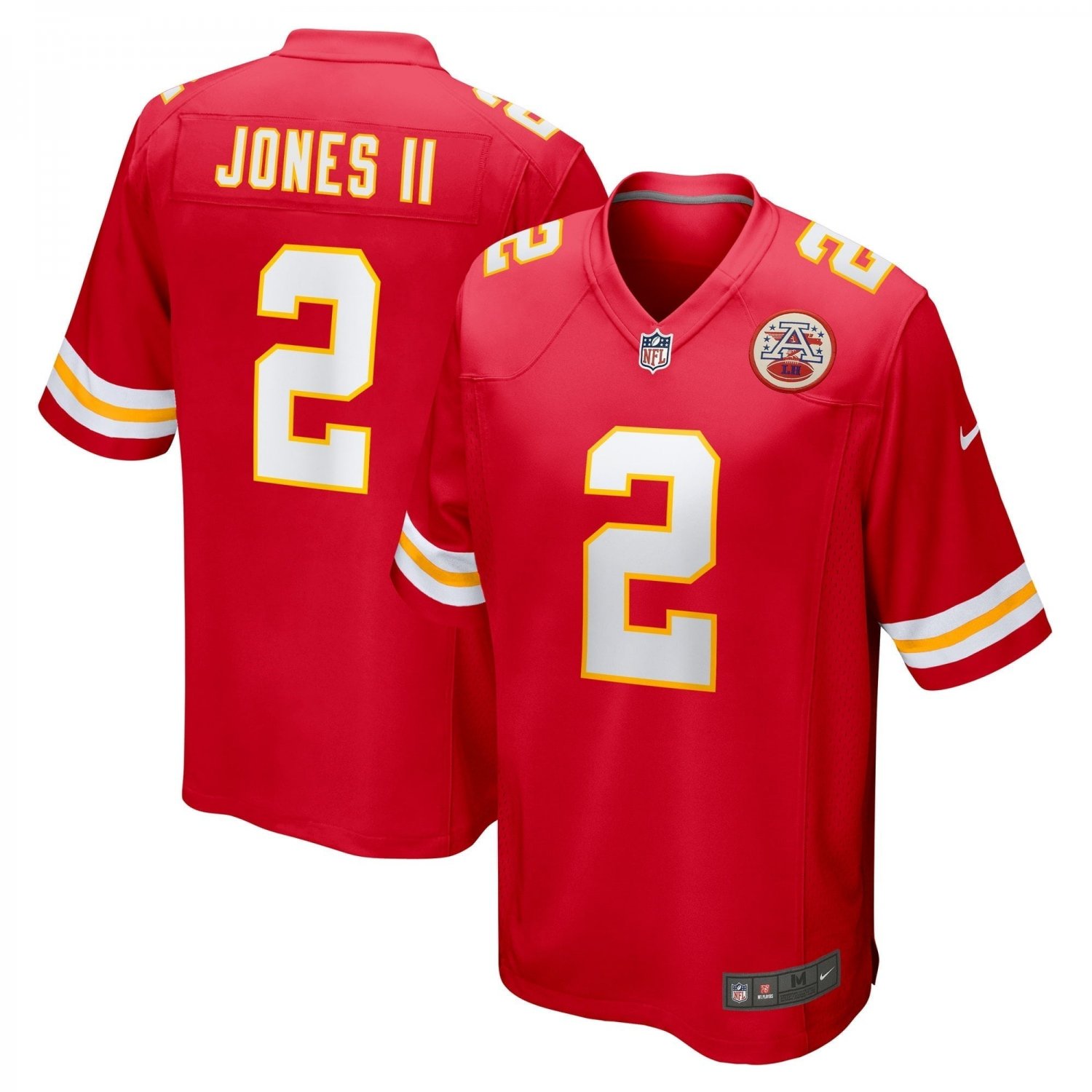 Men's Ronald Jones II Red Kansas City Chiefs Game Jersey