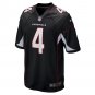 Men's Rondale Moore Black Arizona Cardinals Alternate Game Jersey