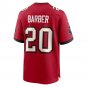 Men's Ronde Barber Red Tampa Bay Buccaneers Retired Player Game Jersey