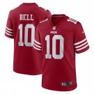 Men's Ronnie Bell Scarlet San Francisco 49ers Team Game Jersey