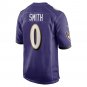 Men's Roquan Smith Purple Baltimore Ravens Team Game Jersey