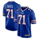 Men's Ryan Bates Royal Buffalo Bills Game Player Jersey
