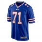 Men's Ryan Bates Royal Buffalo Bills Game Player Jersey