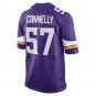 Men's Ryan Connelly Purple Minnesota Vikings Game Jersey