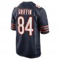 Men's Ryan Griffin Navy Chicago Bears Game Jersey