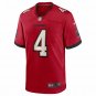 Men's Ryan Griffin Red Tampa Bay Buccaneers Game Jersey