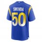 Men's Ryan Smenda Royal Los Angeles Rams Home Game Jersey