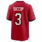 Men's Ryan Succop Red Tampa Bay Buccaneers Team Game Jersey