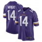 Men's Ryan Wright Purple Minnesota Vikings Game Player Jersey