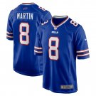 Men's Sam Martin Royal Buffalo Bills Game Player Jersey