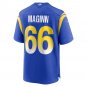 Men's Sean Maginn Royal Los Angeles Rams Home Game Jersey
