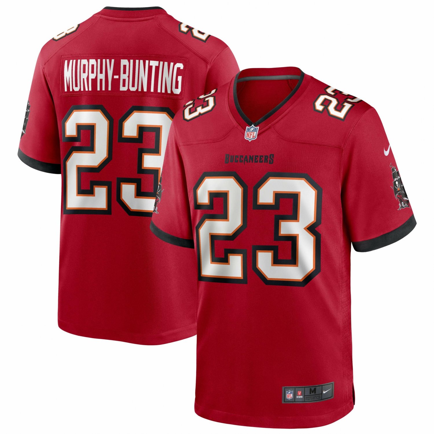 Men's Sean Murphy-Bunting Red Tampa Bay Buccaneers Team Game Jersey