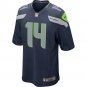 Men's Seattle Seahawks DK Metcalf College Navy Game Player Jersey