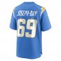 Men's Sebastian Joseph-Day Powder Blue Los Angeles Chargers Game Player Jersey