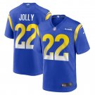 Men's Shaun Jolly Royal Los Angeles Rams Home Game Jersey