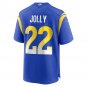 Men's Shaun Jolly Royal Los Angeles Rams Home Game Jersey