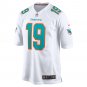 Men's Skylar Thompson White Miami Dolphins Game Player Jersey