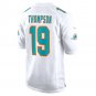 Men's Skylar Thompson White Miami Dolphins Game Player Jersey