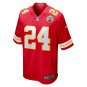Men's Skyy Moore Red Kansas City Chiefs Game Player Jersey