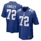 Men's Solomon Kindley Royal New York Giants Home Game Player Jersey