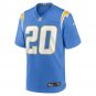 Men's Sony Michel Powder Blue Los Angeles Chargers Game Player Jersey