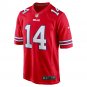 Men's Stefon Diggs Red Buffalo Bills Alternate Game Jersey