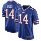 Men's Stefon Diggs Royal Buffalo Bills Logo Game Player Jersey