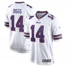 Men's Stefon Diggs White Buffalo Bills Game Jersey