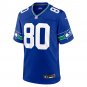 Men's Steve Largent Royal Seattle Seahawks Throwback Retired Player Game Jersey