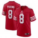 Men's Steve Young Scarlet San Francisco 49ers Retired Player Game Jersey