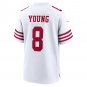 Men's Steve Young White San Francisco 49ers Retired Player Game Jersey