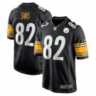 Men's Steven Sims Black Pittsburgh Steelers Game Jersey