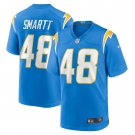 Men's Stone Smartt Powder Blue Los Angeles Chargers Game Player Jersey
