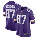 Men's T.J. Hockenson Purple Minnesota Vikings Game Player Jersey