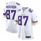 Men's T.J. Hockenson White Minnesota Vikings Game Player Jersey