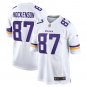 Men's T.J. Hockenson White Minnesota Vikings Game Player Jersey