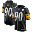 Men's T.J. Watt Black Pittsburgh Steelers Game Jersey