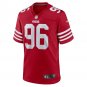 Men's T.Y. McGill Scarlet San Francisco 49ers Home Game Player Jersey