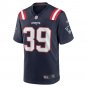 Men's Tae Hayes Navy New England Patriots Home Game Player Jersey