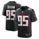 Men's Ta'Quon Graham Black Atlanta Falcons Game Jersey