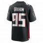 Men's Ta'Quon Graham Black Atlanta Falcons Game Jersey