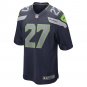 Men's Tariq Woolen College Navy Seattle Seahawks Game Player Jersey