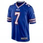 Men's Taron Johnson Royal Buffalo Bills Game Jersey
